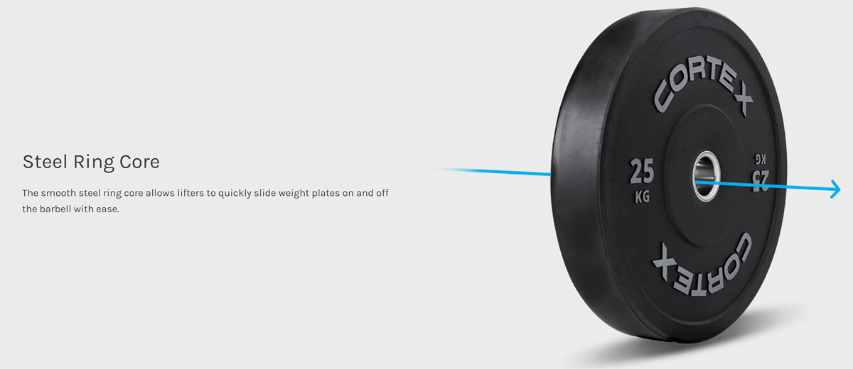 ORTEX Steel Ring Core Weight Plate